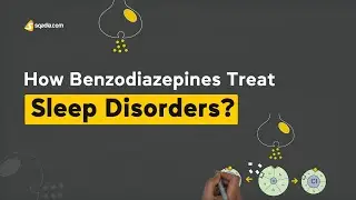 How Benzodiazepines Treat Sleep Disorders? | Medical Animation | V-Learning&trade;