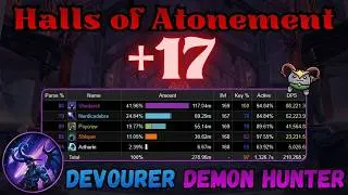 Halls of Atonement +17 | Annihilator Devourer DH | Emptiness OWNS?