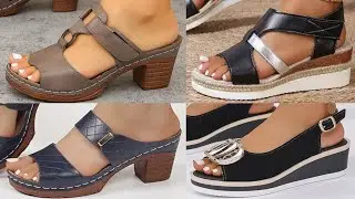 2026 TOP COMFORTABLE STYLISH NEW SANDALS DESIGNS FOR LADIES LATEST CASUAL WEAR PRETTY NEW FOOTWEAR