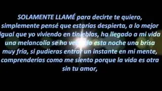 Solamente Llamé - Banda Cuisillos (Letra)