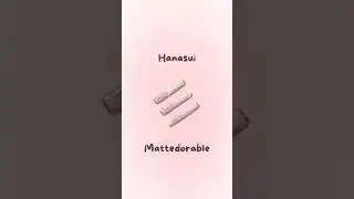 link no 3 di bio #hanasui #lipstick #mattelipstick #hanasuimattedorable
