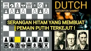 3 PECATUR TOP DUNIA yang bermain pertahanan BELANDA - Dutch Stounton Gambit | Catur hitam
