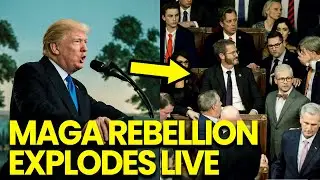 Trump CORNERED as MTG Leads MAGA REBELLION LIVE on Air