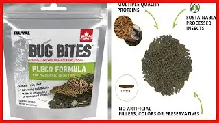 Fluval Bug Bites Bottom Feeder Fish Food, Granules for Small to Medium Sized Fish