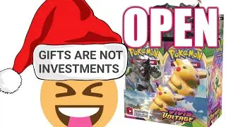 Opening my Christmas booster box! *VIVID VOLTAGE* pokemon discussion: collecting and investing