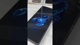 Scorpio Glass Backgammon &mdash; Luxury Tempered Glass Board with Symbolic Design
