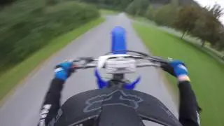 Wheelie Yamaha YZ450F! - William Falkensson