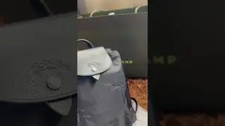 Longchamp Le Pliage Black Backpack