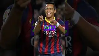 Sanchez Barcelona Adventure: Star-Studded Success Football Legends #shorts #barcelona #sanchez