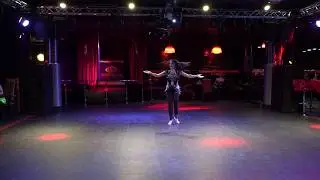 Diana Zolnikova performing Tango oriental on annual party of Diada Dance School. 15.02.2020
