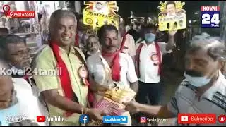 92nd Ward DMK candidate Vetrichelvan says people are happy with eight months rule
