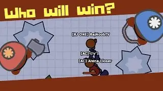 PLAY MOOMOO.IO ► Who will win? / Arena Closer vs RajNoobTV | Moomoo.io Game