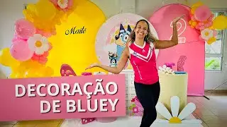 Diversão garantida com a decoração do tema Bluey! 💙🐶✨ [Decorando com a Banguelê]