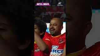 Mohit Goyat and Abniesh Nadarajan Super Tackle to Sachin Tanwar @ProKabaddi