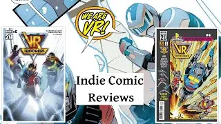 Indie Comic Reviews: VR Troopers #5 & MMPR/VR Troopers Flipbook #4