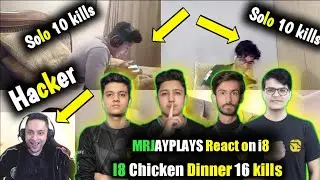 TEAM I8 Chicken Dinner 16 kills in PMPL MENA | MRJAYPLAYS React on i8 Gmaeplay | #PMPLMENA #PMPL