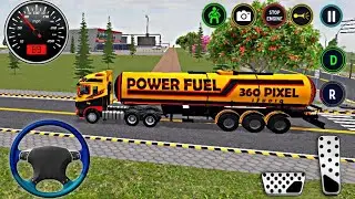Heavy Oil Tanker Truck Transport 3D - Realistic Driving & Fuel Delivery Challenge - Android Gameplay