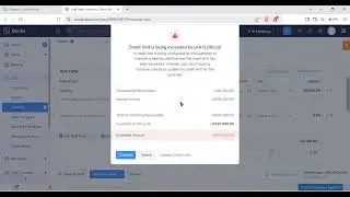 Enable Credit Limit