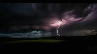 SUMMER STORM TIMELAPSE: COLD LAKE, ALBERTA