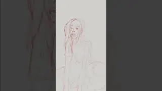 recent pose study #shorts #digitalart #youtubeartist #artist #shortsart #pose