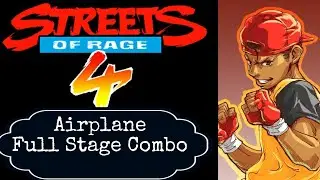 Streets of Rage 4 -V8 DLC update Mania+ Stage 11 Full Stage Combo