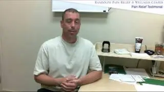 Military Patient finally finds pain relief! Pain Relief & Wellness Programs Randolph NJ