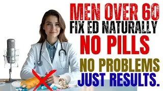 MEN OVER 60: Natural Fixes for Erectile Dysfunction Without Pills | Advice For MEN
