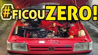 PROJETO FIAT UNO 1991 BRIO - Lavagem de motor.