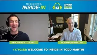 Todd Martin on 90s Tennis, His American Era, & His Leadership Roles | Tennis Channel Inside-In