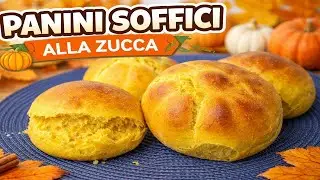 Panini alla zucca super soffici | Ricetta facile