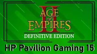 HP Pavilion Gaming 15  (2019): Age of Empires 2 gameplay (Intel i7-9750H , GeForce GTX 1660 Ti )