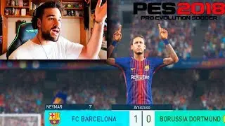 Probando la DEMO de PES 2018
