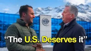 Asking World Economic Forum Visitors if Greenland Should Become a US State