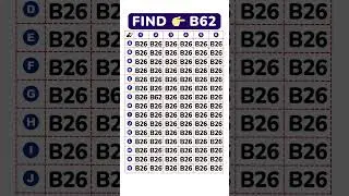 Find the ODD Number - B26 | Numbers and Letters Edition | Fun Quiz #quiz #challenge