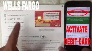 ✅  How To Activate Wells Fargo Debit Card 🔴