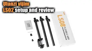 Ulanzi vijim ls08 flexible overhead camera mount desk stand