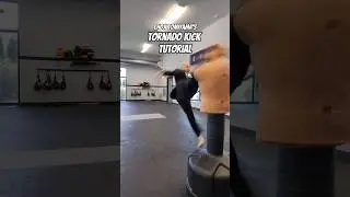 Choji's Tornado Kick Tutorial! Anime: Wind Breaker #shorts #Taekwondo #windbreaker #martialarts