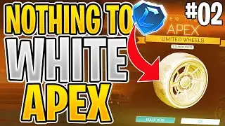 TRADING FROM NOTHING TO WHITE APEX IN SEASON 10! | (EP: *2*) Rocket League Trading