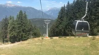 Discesa integrale cabinovia Agamatic “Palabione”, Aprica (SO)