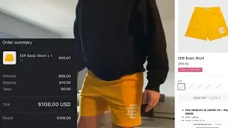 ERIC EMANUEL MESH SHORTS UNBOXING/REVIEW!! ARE THEY WORTH THE PRICE??