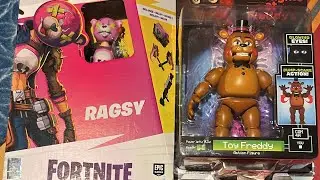 Unboxing de mis nuevas figuras #fortnitefigure #fnaffigure