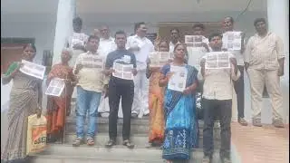 Asain Land Fight @ Chityala 💥 | PRPS Demand for Assignee Families #revenue 