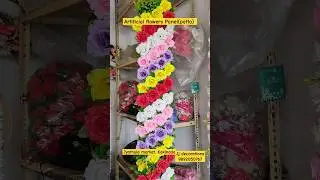 Artificial Flowers Foam Sheet Panel(patta) For Decorations| #shorts #artificialflowers