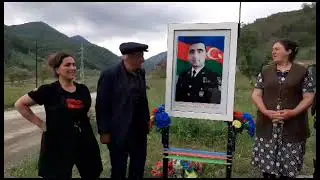 #Kelbecer/Rayonu/Keçliqaya/Kənd/Şəhidi/Topçu/Orxan Mövhümzade Səfiyar oğlunun Abidəsi önünd/