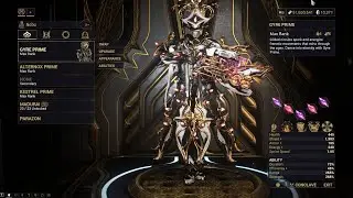 Warframe Maximum Investment -  Gyre Prime | The Old Peace