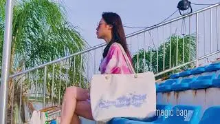 UV color changing bag beach bag magic bag（4）