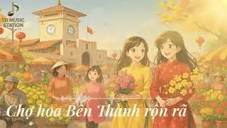 Chợ Hoa Bến Th&agrave;nh Rộn R&atilde; | Dance-Funk Trumpet &bull; Sắc Hoa Rực Rỡ & Tết S&agrave;i G&ograve;n Tấp Nập