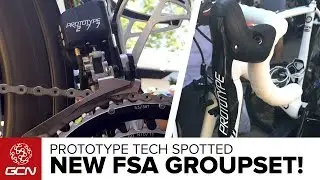 NEW FSA Electronic Groupset Spotted! Prototype Tech At The 2015 Tour De France