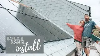 EP40- We install our own Solar Panels! // Our Cornish Adventure