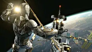MARVEL'S AVENGERS Iron Man Fly To Outer Space Cutscene HD